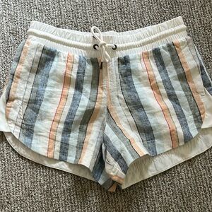 Athleta linen shorts size 2
